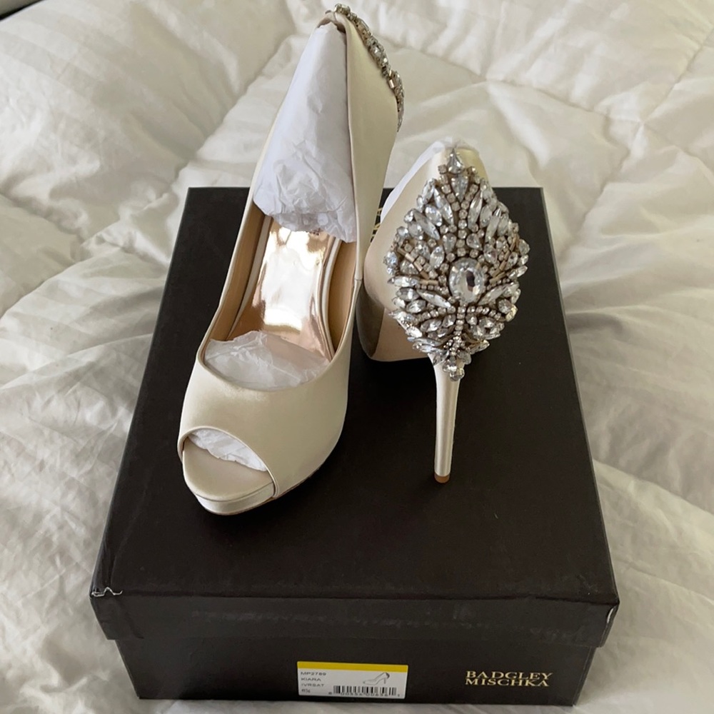 Badgley Mischka Wedding Heels